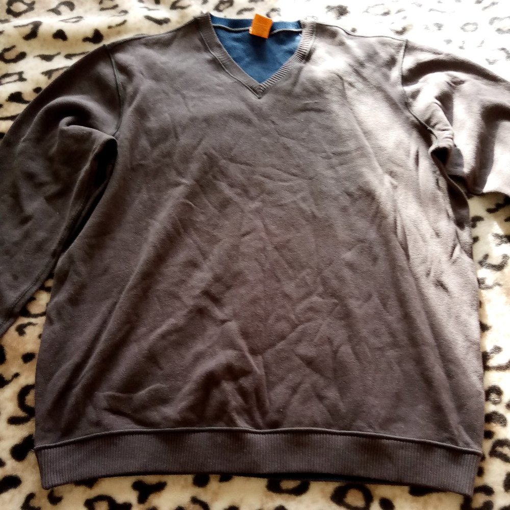 Taylor Vintage V-Neck Sweater Size XL Pull Over Sweater